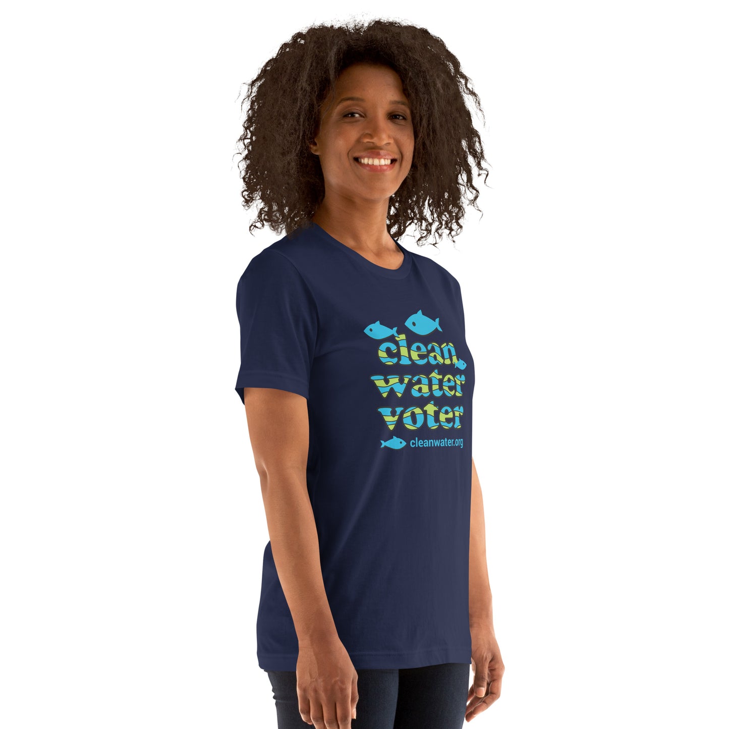 Clean Water Unisex Short Sleeve Tee - Clean Water Voter