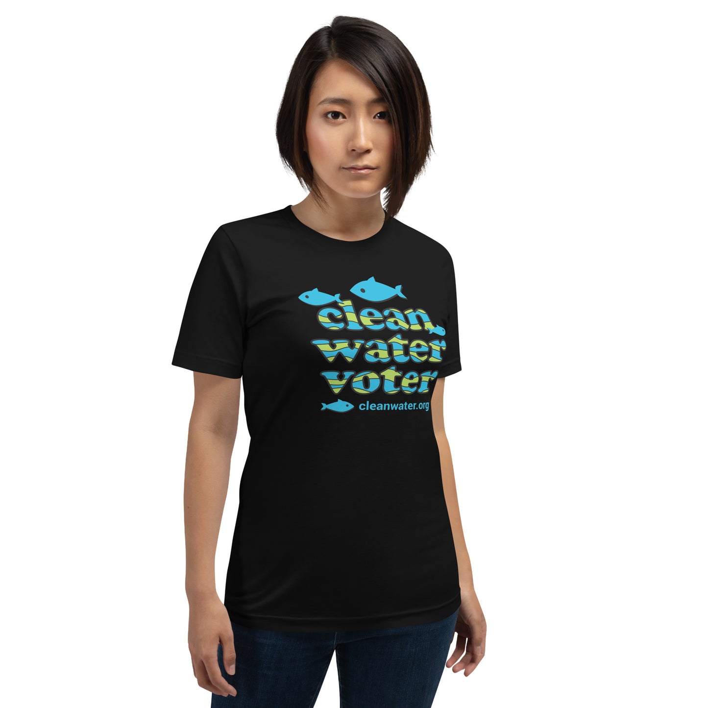 Clean Water Unisex Short Sleeve Tee - Clean Water Voter