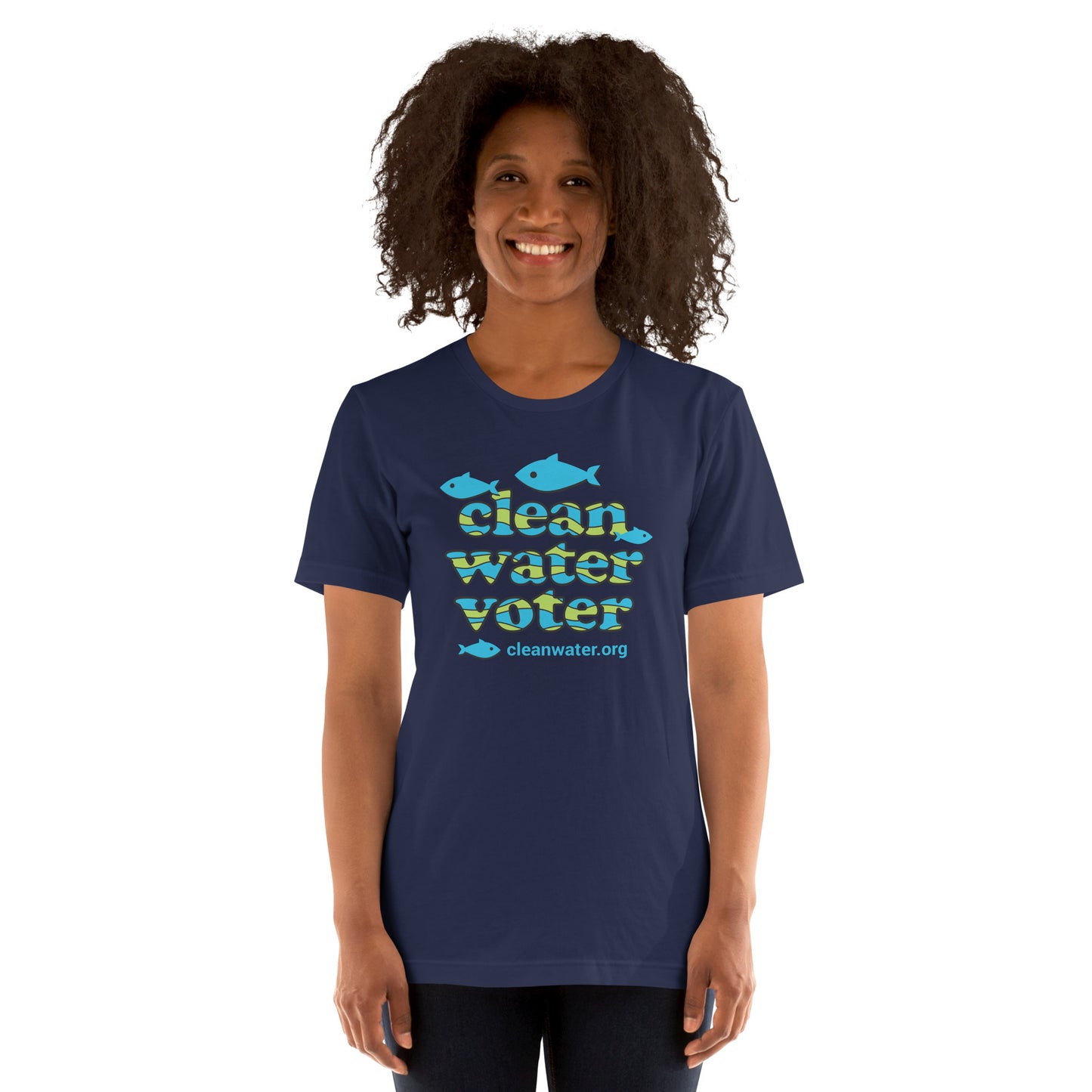 Clean Water Unisex Short Sleeve Tee - Clean Water Voter